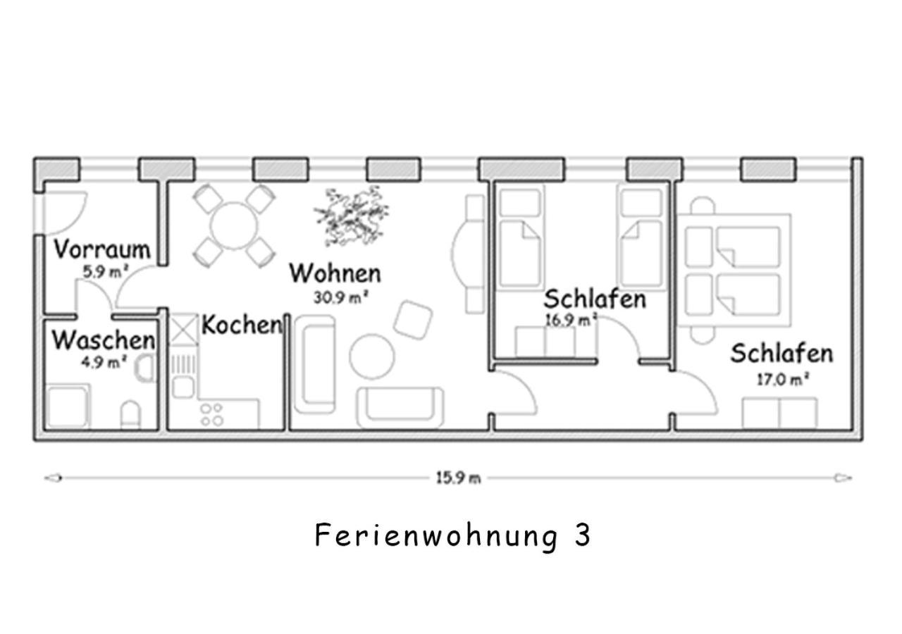 Ferienwohnung Weisses Ross Pirna Exterior photo